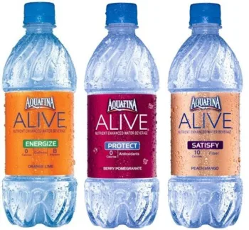 Your Food Is Slowly Killing You - novii dizain aquafina alive ot pepsico