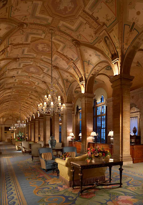 The Breakers is Perfection in Palm Beach Lobby