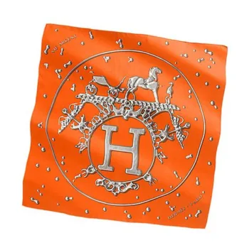 How To Look Glam in a Scarf hermes-scarf