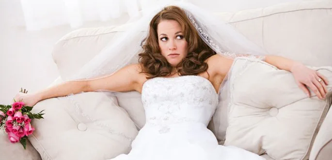 Beating the Newlywed Blues bride