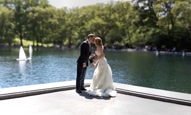 Updating Married Last-Name Rules Hilary Rowland and her husband, photographed by Jake Whyman