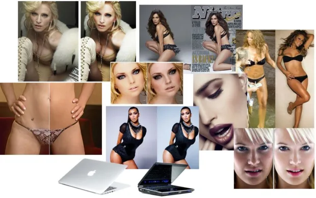 Retouched Faces and Figures Have Become the Norm photoshopping-examples-shocking