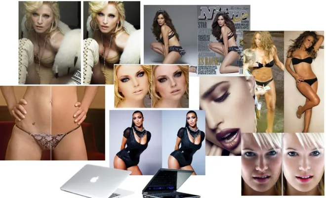 Retouched Faces and Figures Have Become the Norm