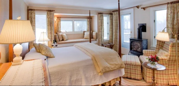 Windham Hill Inn: The Perfect Weekend Getaway in Vermont Another unique room at the Windham Hill Inn