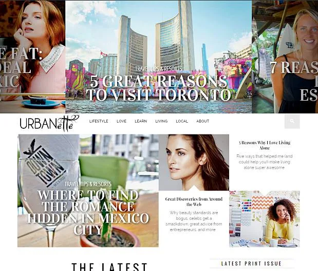 The First Online Magazine: Our History The new 2015 design
