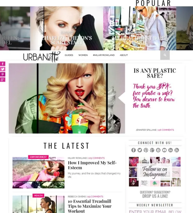 The First Online Magazine: Our History The First Online Magazine: Our History - urbanette magazine