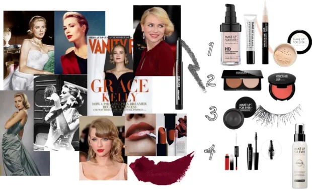 My 50's Hollywood Glam Makeover make-up-for-ever-makeover