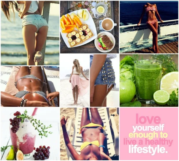 Fitspo-Collage