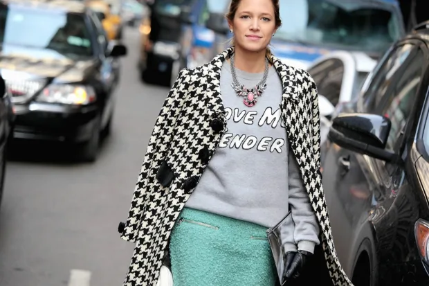Creative pairings with a pencil skirt make it less uptight