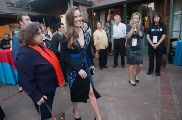 Mill Valley: A Charming Retreat Actress Hilary Swank at the Mill Valley Film Festival