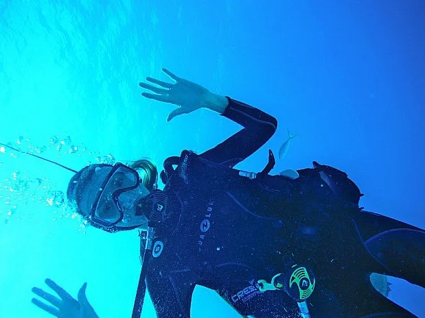 Turks & Caicos: Paradise is Close Me, scuba diving in Turks and Caicos