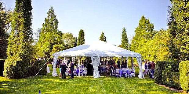Hilary's Tips: 10 Ways I Made My Wedding Easier The setting for my wedding brunch, after the ceremony