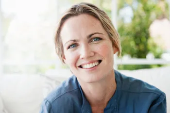 Portrait of smiling middle-age woman
