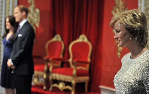 The Royals at Madame Tussaud