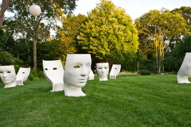 Sculptures at The Longhouse