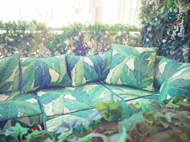 How to Turn Your Balcony Into a Private Sanctuary Extra-thick and comfy cushions by CushionPros
