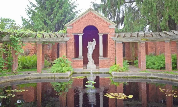6 Reasons to Visit Buttermilk Falls Part of the grounds at Vanderbilt Mansion Historic Canter