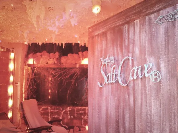 Relax and rejuvenate in the Healing Salt Cave at the Windsor Arms