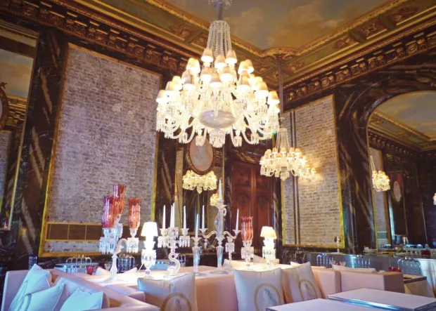 Doing the 8th in Paris Like a (Glam) Parisian The Cristal Room Baccarat is palace-chic