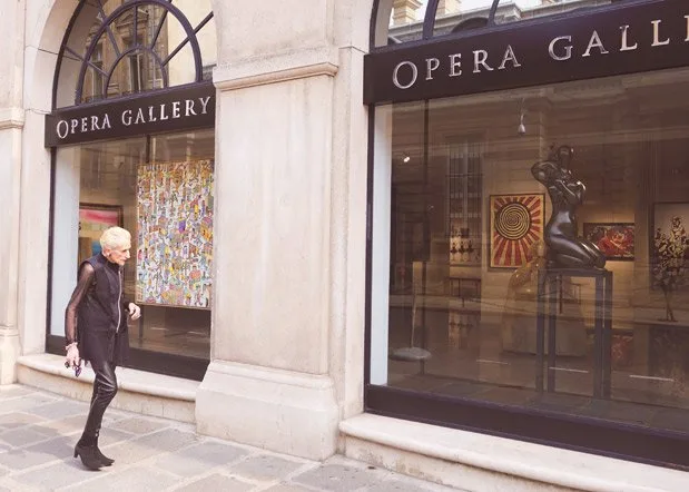 Doing the 8th in Paris Like a (Glam) Parisian Opera Gallery, a contemporary art gallery in Paris