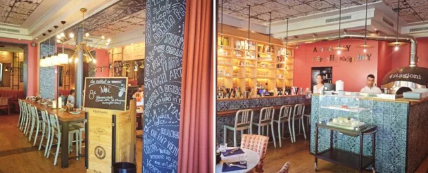 Doing the 8th in Paris Like a (Glam) Parisian Cantina Di Luca, Paris Pizza