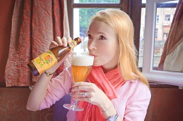 A Foodie's Tour of Belgium Sampling the local beer in Bruges, Belgium