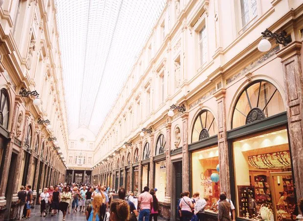 A Foodie's Tour of Belgium The first mall in history, which is still standing in Brussels