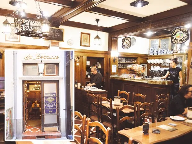 A Foodie's Tour of Belgium La Becasse, down an alleyway