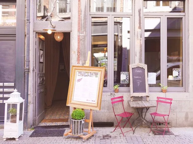 A Visual Tour of Belgium La Mere Celeste (Heavenly Mother) restaurant in Namur, Belgium