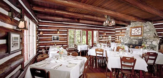 Into the Wild: Escape to the Algonquin The restaurant at Killarney Lodge