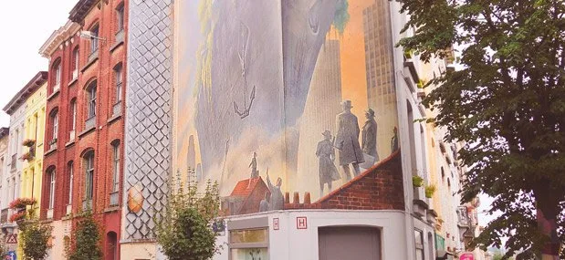 A Visual Tour of Belgium brussels-art-murals2-sm