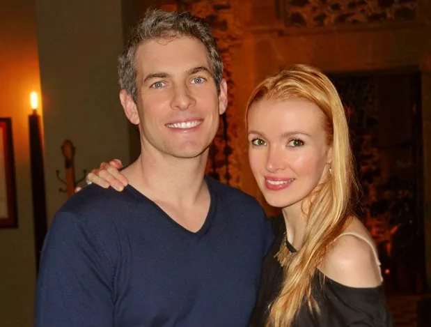With my hubby in Mexico City, at Downtown Hotel