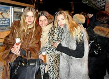 The fur coat competitions are rampant
