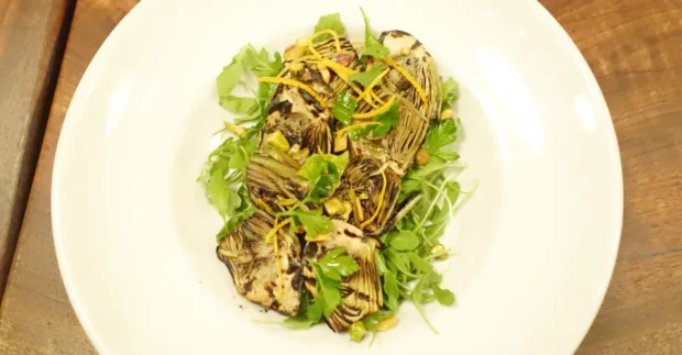 A Foodie Tour of Healdsburg, CA Delicious artichoke salad