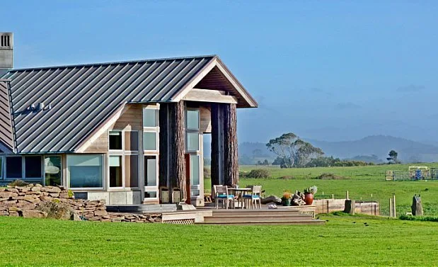 The exterior of our two-bedroom suite, The Grove