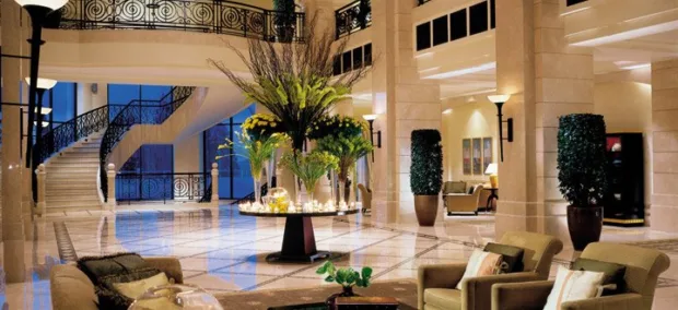 Four Seasons, Amman. Inside the hotel
