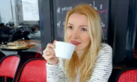 How to Achieve the Effortless Elegance of a Parisian - hilary paris cafe2