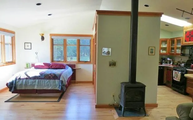 Your own kitchen, and nature out every window