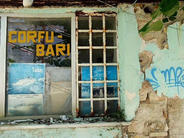 The reality of Corfu, Greece, post-financial crisis.