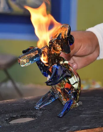 My Cabo Caper Glass-blowing demonstration