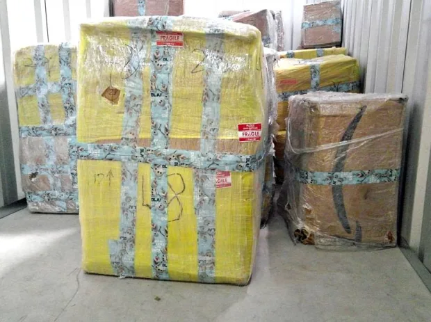 My Big Fat International Move - storage