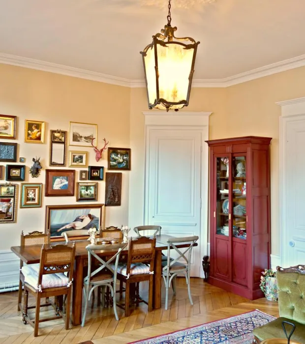 French Dining Room Home Decor Makeover
